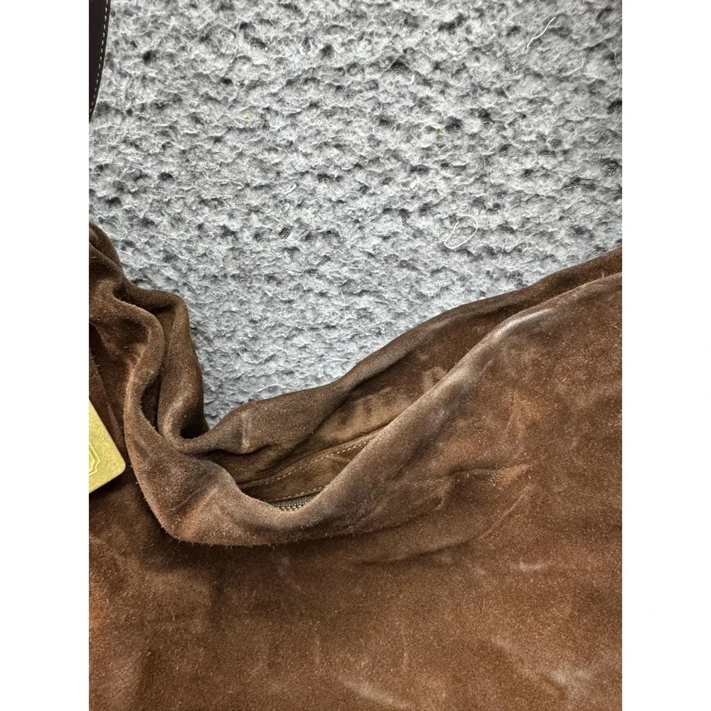 Vintage Coach Women's 9196 Legacy Suede Hobo Shoulder Bag Dark Brown - Picture 10 of 14